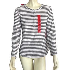 Vintage America - Long Sleeve Striped Crewneck